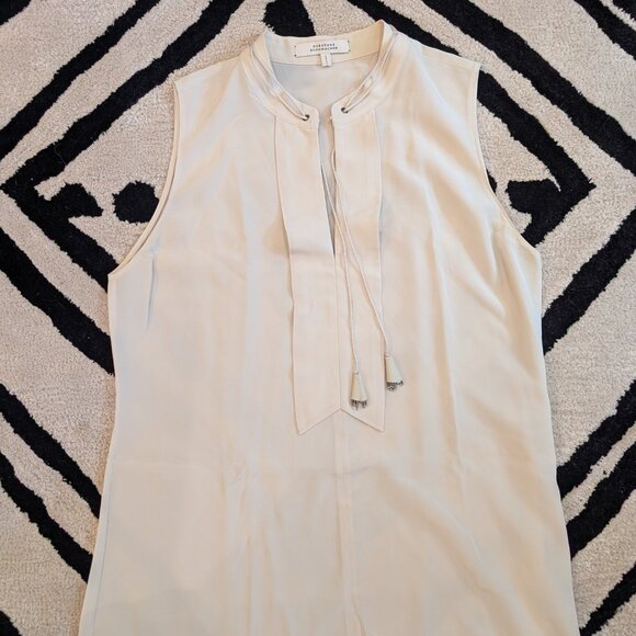 Dorothee Schumacher 100% Silk Blouse Size 4 quietluxury - Picture 4 of 7